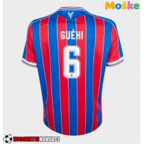 Moške Nogometnih dresov Crystal Palace Marc Guehi #6 Domači 2025-26 Kratki rokavi